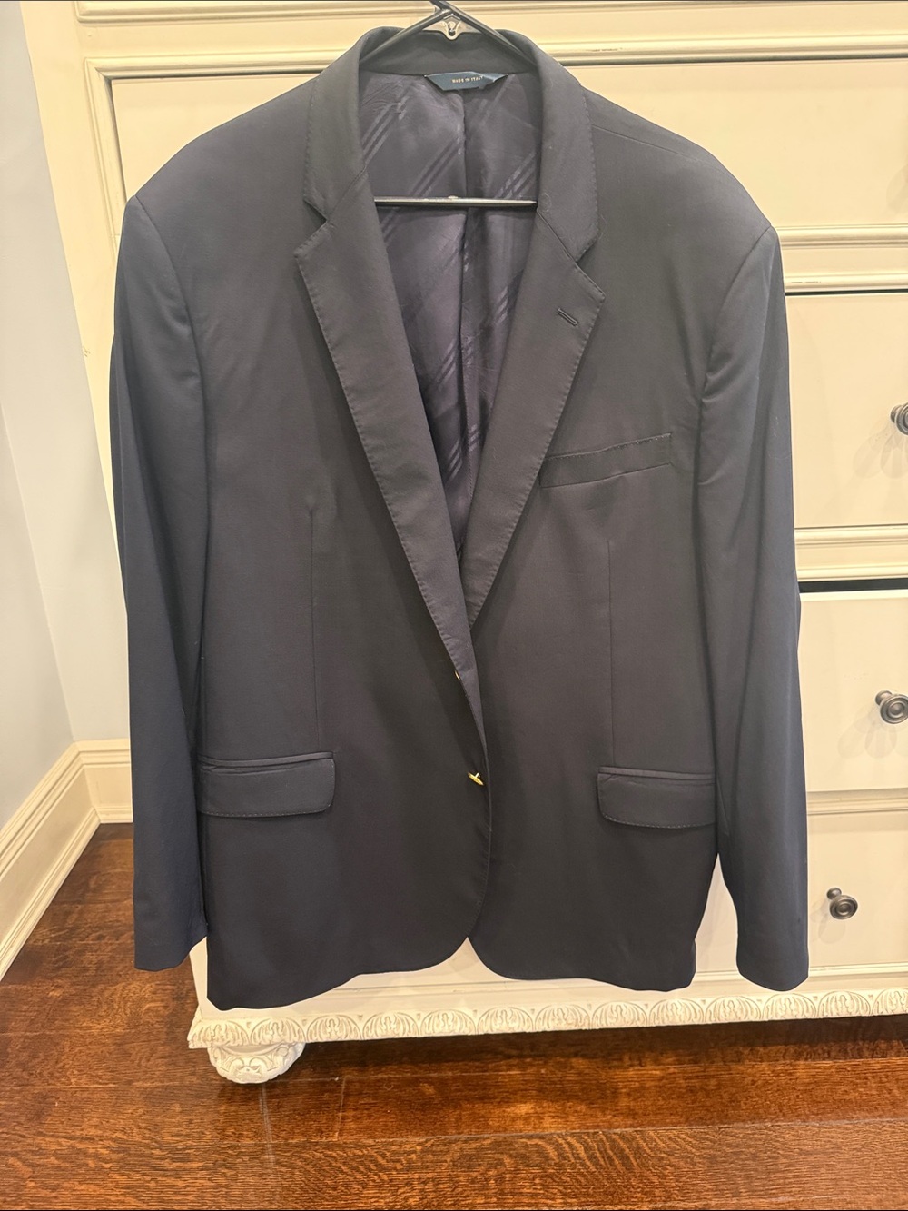 Brooks Brothers Navy Single-Breasted Blazer